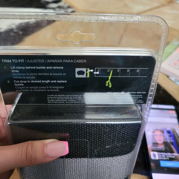 Nike 3-in-1 Web Pack Belts - Black, Gray, Blue NWT - Picture 5 of 6